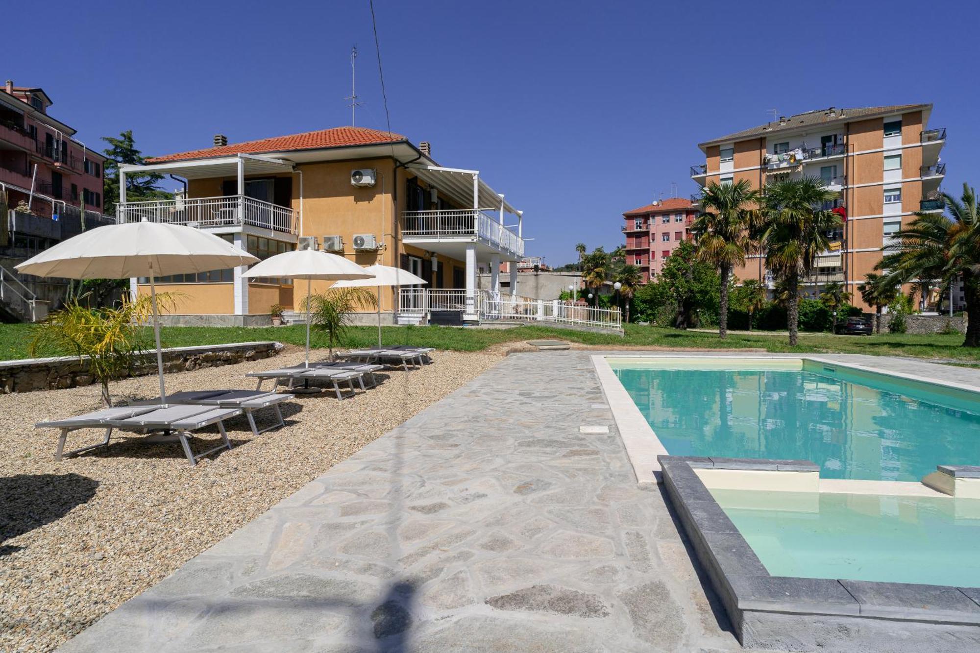 Il Gattino Di Porto - Apt 5 - Bilocale Terrazzo Piscina Imperia Εξωτερικό φωτογραφία